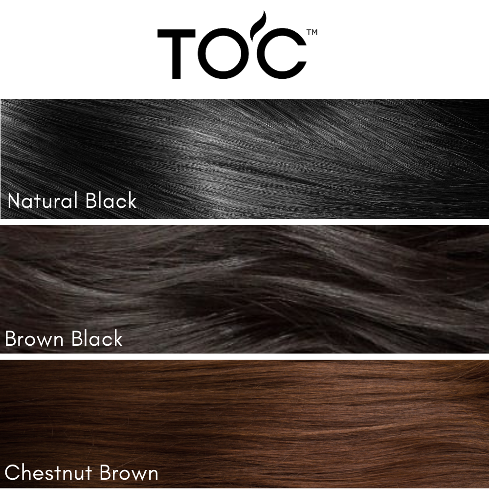 TOC Hair Color Shampoo: Instant Gray Coverage and Long-Lasting Results ...